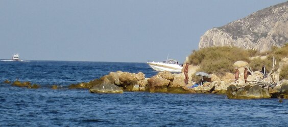Platja de la Solsida (Isla de Altea, Alicante, Spain)