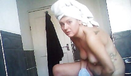 Sarah D, more Vouyer of me in bathroom