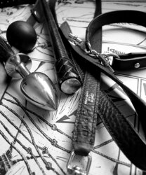 White and Ebony BONDAGE & DISCIPLINE