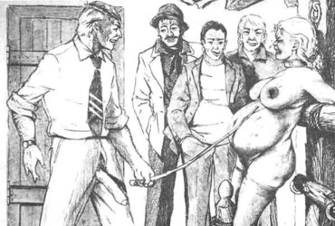 Classic SADISM & MASOCHISM Art - Getting Her Prepped
