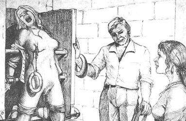 Classic SADISM & MASOCHISM Art - Getting Her Prepped