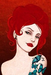 Crimson fervor...