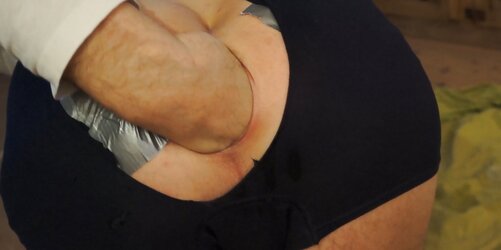 My pooper open up knuckle mini-rosebud and gape Dez