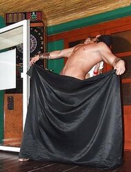 Nymphs and Gladiator Masculine Stripper (Real soiree-CFNM)