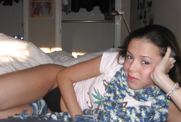 Highly super-cute gal shying away from a unclothe