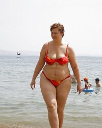 Your mom in a bathing suit
