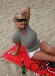 Blondes with huge breasts