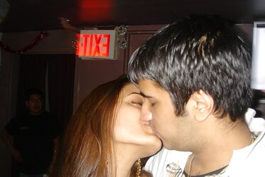 Real smooching indians