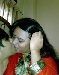 Real smooching indians