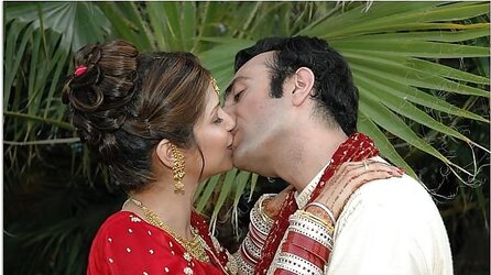 Real smooching indians