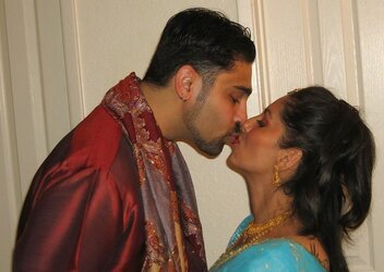 Real smooching indians