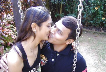 Real smooching indians