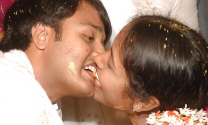 Real smooching indians