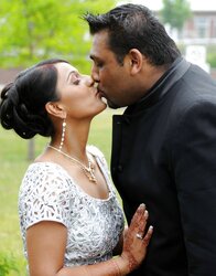 Real smooching indians