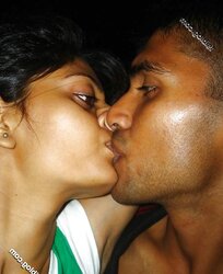 Real smooching indians