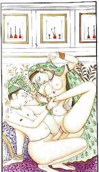 Kamasutra gezeichnet