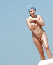 Landing Undresses at the Beach
