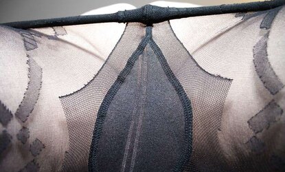 Mature Girl - upskirts and humid g-string