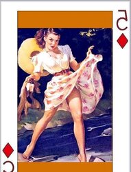 Gil Elvgrens Tweak up Playing Cards