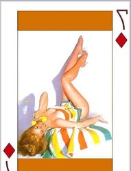 Gil Elvgrens Tweak up Playing Cards