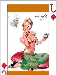 Gil Elvgrens Tweak up Playing Cards
