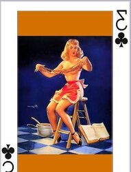 Gil Elvgrens Tweak up Playing Cards