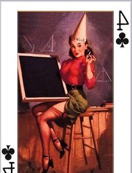 Gil Elvgrens Tweak up Playing Cards