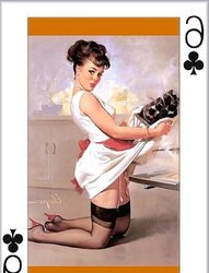 Gil Elvgrens Tweak up Playing Cards
