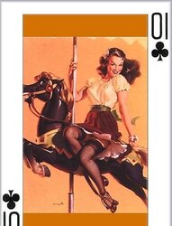 Gil Elvgrens Tweak up Playing Cards