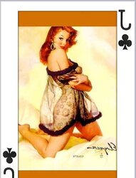 Gil Elvgrens Tweak up Playing Cards