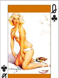 Gil Elvgrens Tweak up Playing Cards
