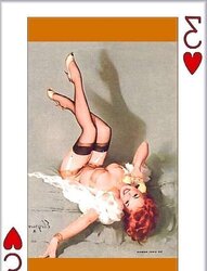 Gil Elvgrens Tweak up Playing Cards