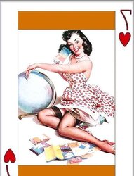 Gil Elvgrens Tweak up Playing Cards