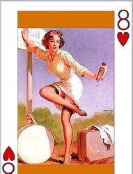 Gil Elvgrens Tweak up Playing Cards