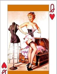 Gil Elvgrens Tweak up Playing Cards