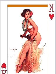 Gil Elvgrens Tweak up Playing Cards