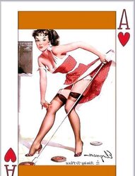 Gil Elvgrens Tweak up Playing Cards