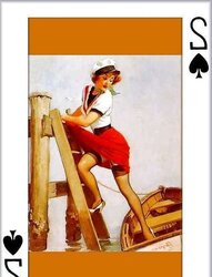 Gil Elvgrens Tweak up Playing Cards
