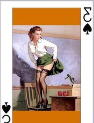 Gil Elvgrens Tweak up Playing Cards