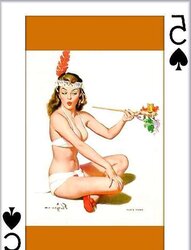 Gil Elvgrens Tweak up Playing Cards