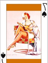 Gil Elvgrens Tweak up Playing Cards