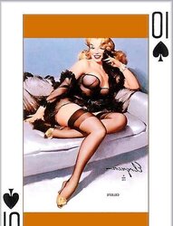 Gil Elvgrens Tweak up Playing Cards