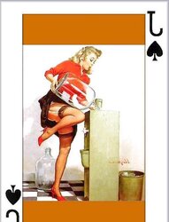 Gil Elvgrens Tweak up Playing Cards