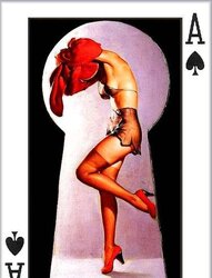 Gil Elvgrens Tweak up Playing Cards