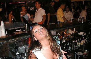 Big-Titted barmaids