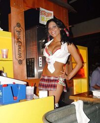 Big-Titted barmaids