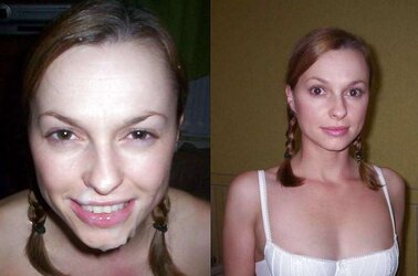 Before After Off The Hook Facial Cumshot - F