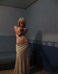 Lean blondie Russian teenager