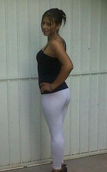 Leggings,latex up mini-skirt, by bootyhunterr
