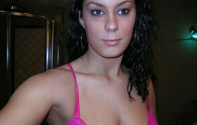 Dark Haired with her red-hot mate